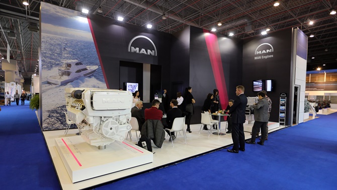 MAN yeni nesil deniz motorları ile Boat Show 2017’de