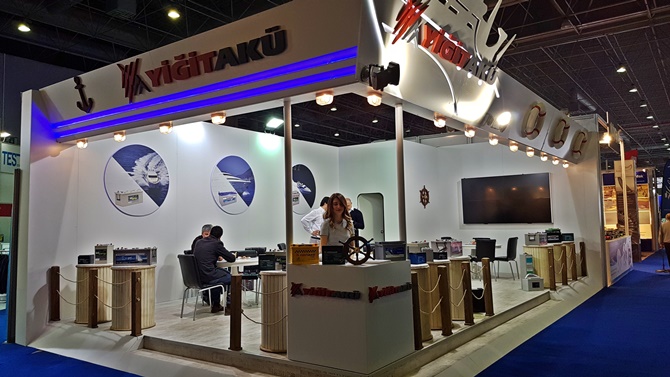 Yiğit Akü, Boat Show'da deniz tutkunları ile buluştu