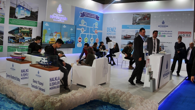 Deniz Hizmetleri Müdürlüğü'de Boat Show'daydı