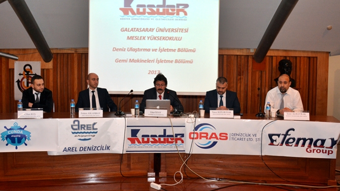 GSÜ Denizcilik Kulübü KOSDER'i ağırladı