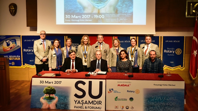 Su sorunları “Su Yaşamdır" panel ve forumu ile tartışıldı