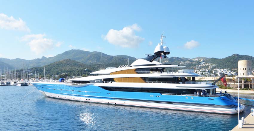 Madame Gu, Palmarina Bodrum’a demirledi