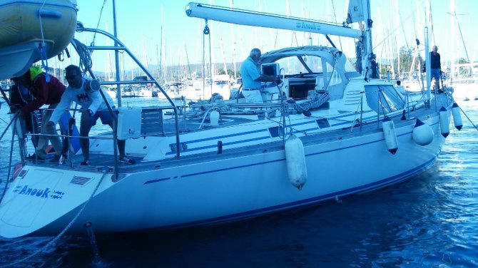 İkinci dünya turunu Teos Marina’da tamamladı