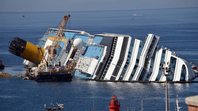 M/S Costa Concordia kaptanına 16 yıl hapis cezası!