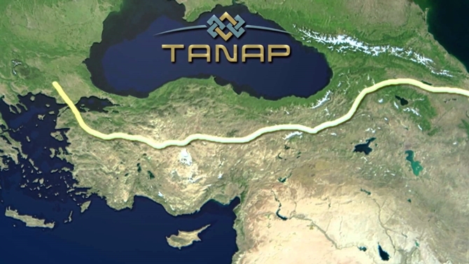 Aliyev: TANAP'ın yüzde 72'si tamamlandı