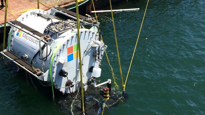 Microsoft, deniz altında veri depolama merkezi kuruyor