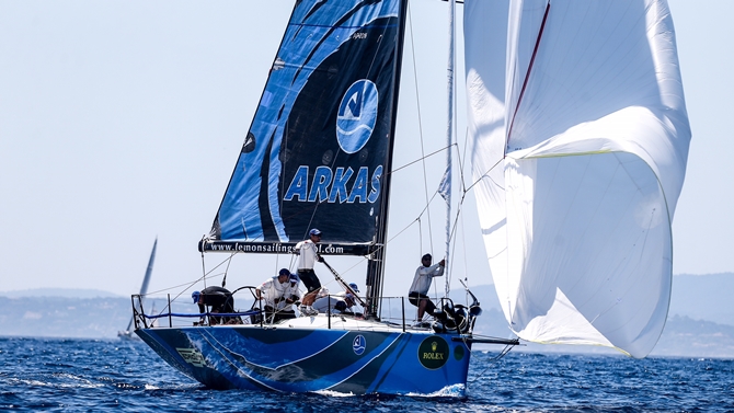 Arkas Sailing Team zorlu yarışa hızlı başladı