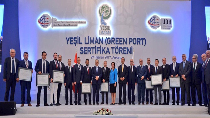 'Yeşil Liman' sertifika töreni Ankara'da gerçekleşti