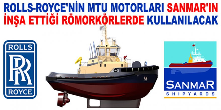 MTU motorları ilk kez liman römorkörlerinde kullanılacak