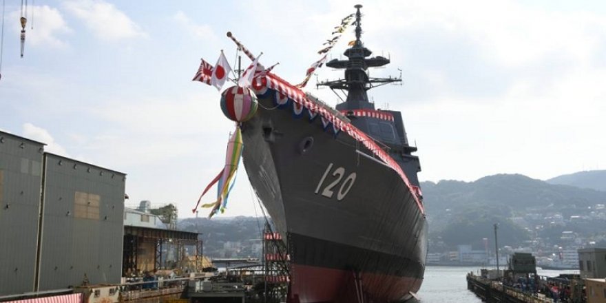 Japonya Asahi sınıfı ikinci gemisini denize indi