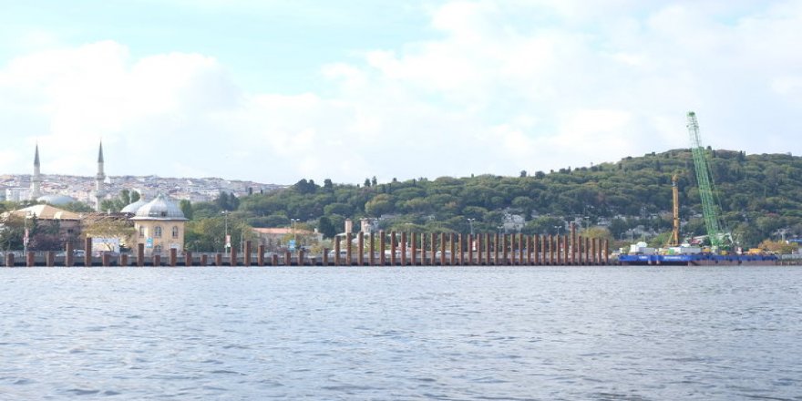 Boğaz’dan sonra Haliç’e de kazık çakıldı