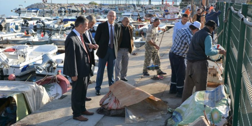Bursa Kurşunlu Balıkçı Barınağı yenileniyor