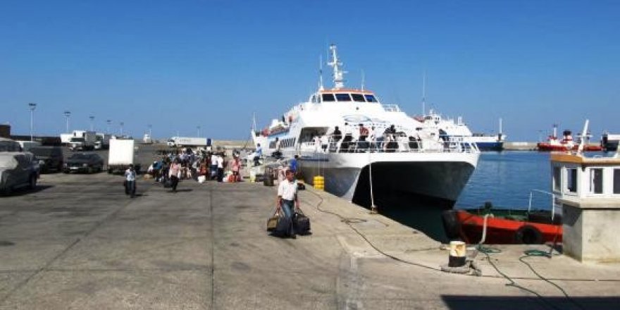 Gemikonağı Mersin arasında hızlı feribot seferleri