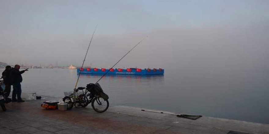 Çanakkale Boğazı’nda beyaz kabus