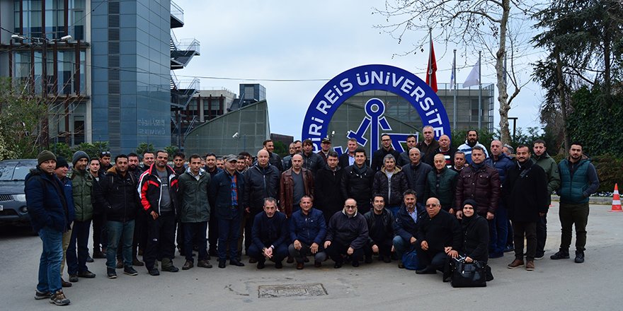 Antalyalı denizciler Piri Reis Üniversitesi'nde