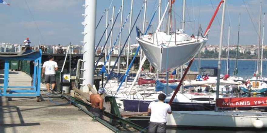 Tarihi Kalamış Yelken Kulübü'ne 'Tahliye' tebligatı