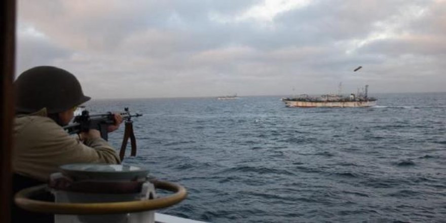 Arjantin sahil güvenliği 8 saat Çin gemisini kovaladı