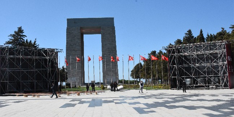 Çanakkale Deniz Zaferi'nin 103. yılı hazırlığı