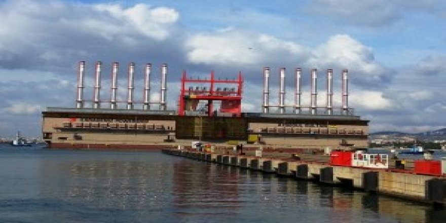 İstanbul’da  yüzer elektrik santrali için ÇED başvurusu