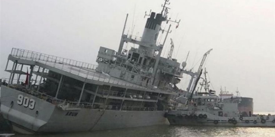 KRI Arun adlı ikmal gemisi hizmet dışı bırakıldı