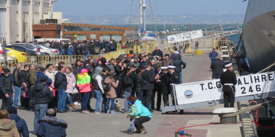 Türk donanmasına Karadeniz'de yoğun ilgi