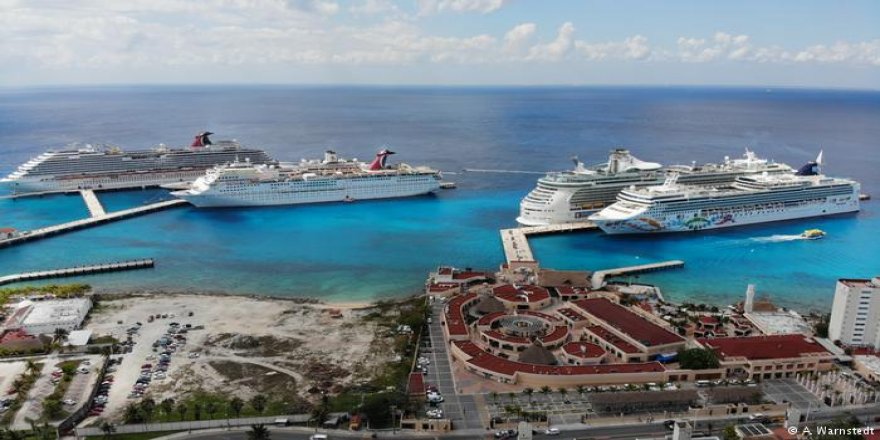 Dev yolcu gemilerinin favorisi Cozumel Adası