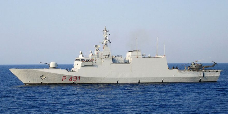 Donanmaya ait helikopter Akdeniz'e düştü
