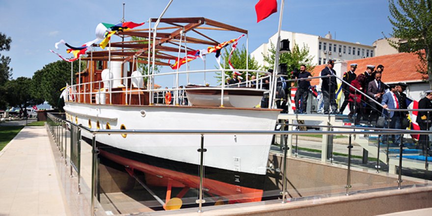 Atatürk'ün teknesi, 'MG Acar' müze olarak ziyarete açıldı