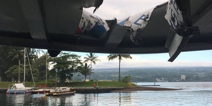 Hawaii’de lavlar tur teknesine sıçradı: 13 yaralı