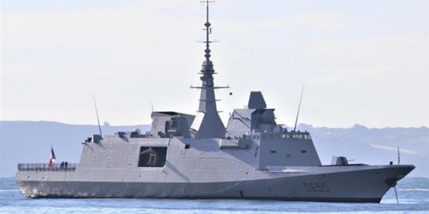 Fransa'nın yeni  gemisi FREMM envanterde