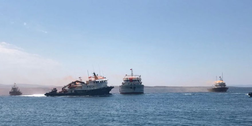 9 yıldır Cezayir’de tutulu 3 gemi Türkiye’ye döndü