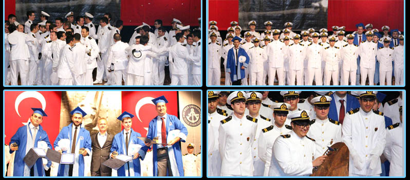 PRÜ, ilk mezunlarını dünya denizlerine armağan etti