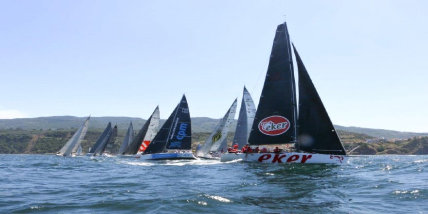 Olympos Regatta'nın galibi 'Eker 40' oldu