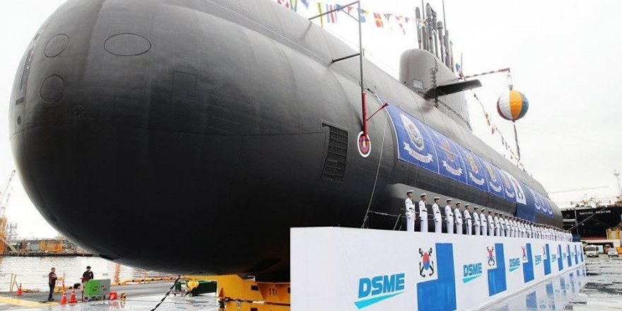 Güney Kore’nin, 3 bin tonluk yerli denizaltısi
