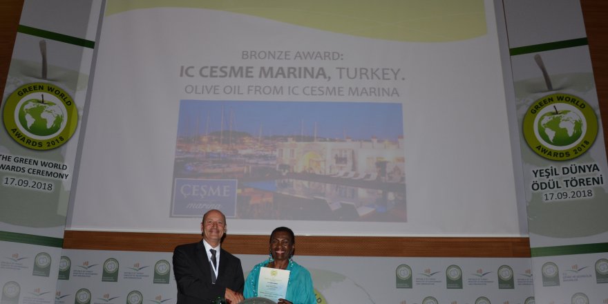 IC Çeşme Marina’ya “Yeşil Dünya 2018” ödülü