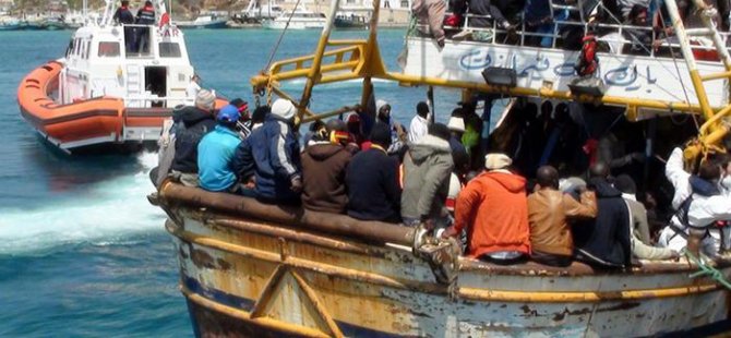 Yemen'de kaçak göçmen taşıyan gemi ele geçirildi