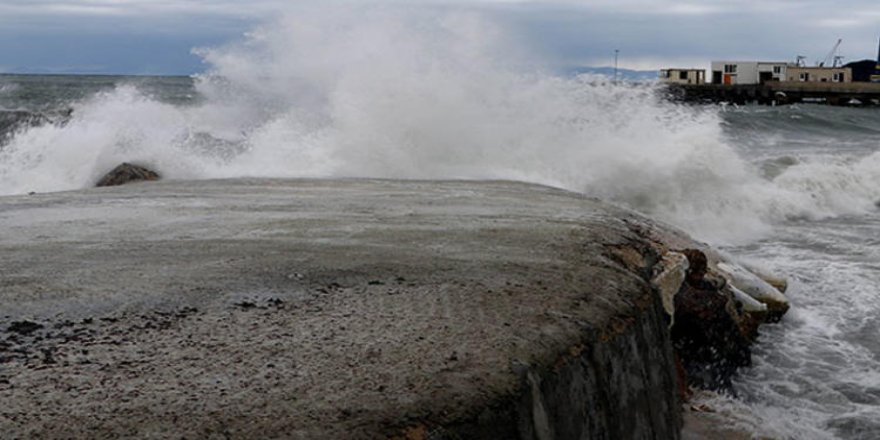 Meteoroloji’den tropik fırtınayla ilgili uyarılar