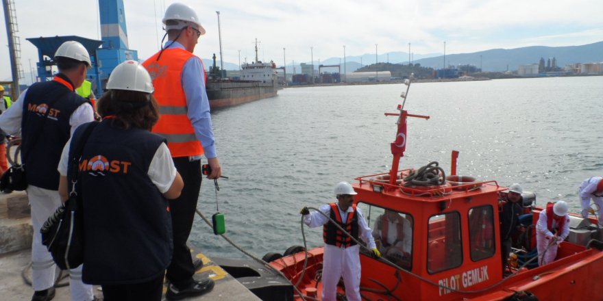 Rodaport’ta deniz kirliliğine karşı tatbikat