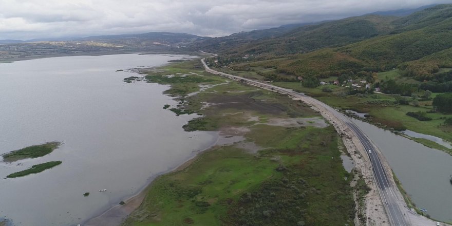 Doğa harikası Ladik Gölü de kuruyor