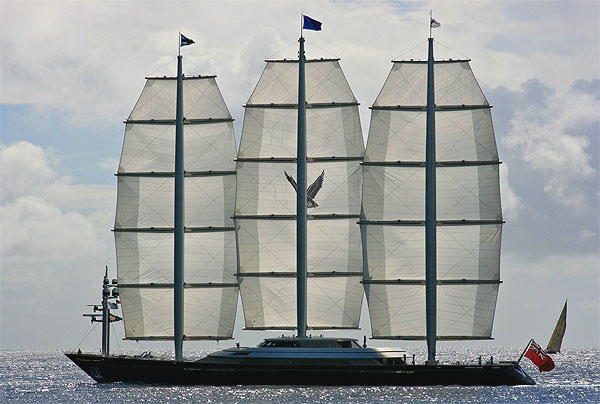 Dünyanın en uzun yelkenlisi 'Malta Şahini' Türkiye'de