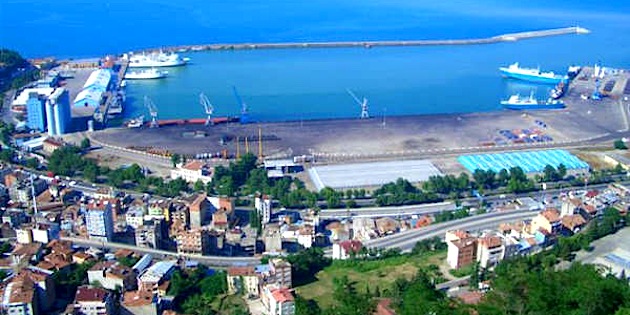 Karadeniz ihracatının üçte biri Trabzon Limanı'ndan