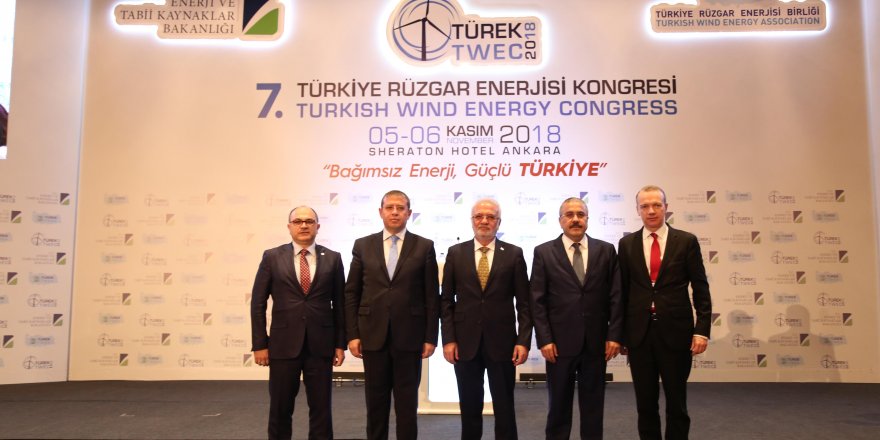 Rüzgar Enerjisi Kongresi açılışı büyük ilgi gördü