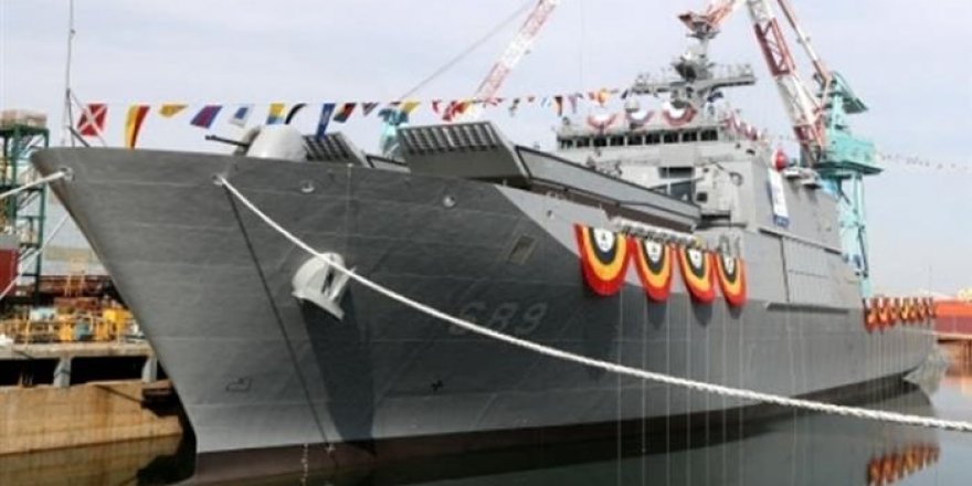 Kore yeni LST'yi donanmada envantere ekledi
