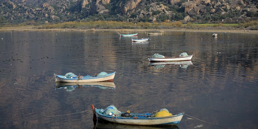 Bafa Gölü biraz nefes almaya başladı