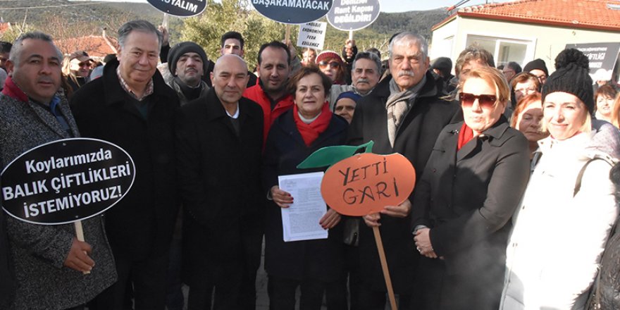 Sığacık'da  orkinos çiftliği istemiyorlar!