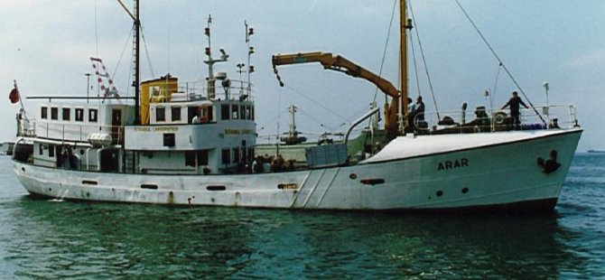 Araştırma gemisi 'Arar' hurdaya çıkarıldı