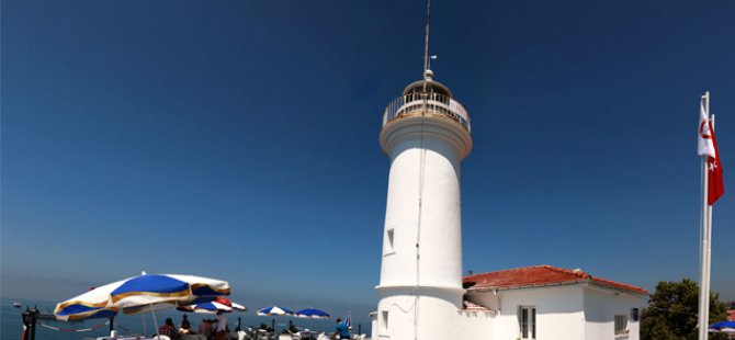 Zonguldak'ta tarihi deniz feneri restoran oldu
