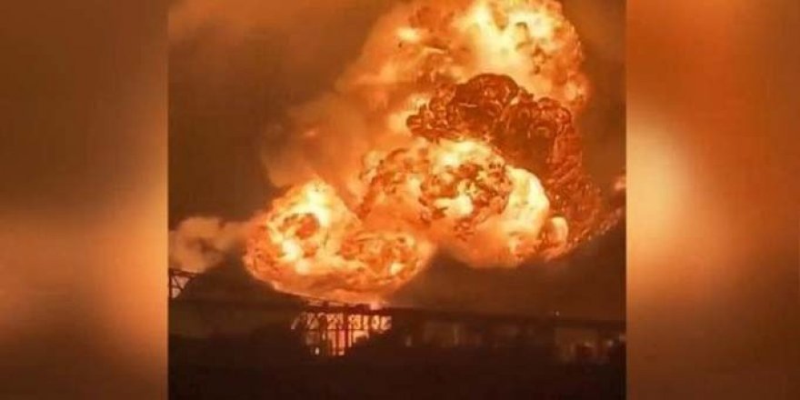 ABD'de rafineride yangın ve patlama