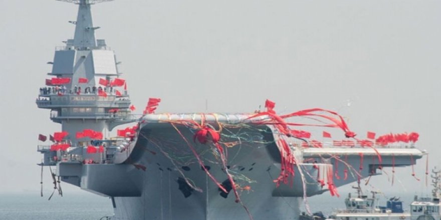 Çin'in yerli uçak gemisi teslimata hazır
