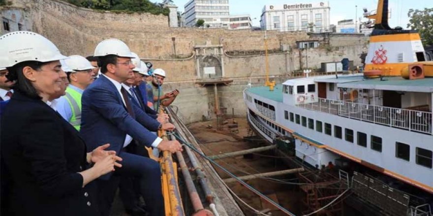 İmamoğlu ''Haliç Tersanesi’ni halka açabiliriz''